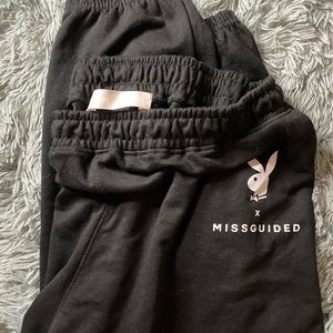 Playboy x Missguided Oversized Sweatpants